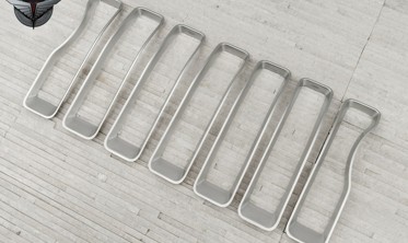 накладки на решетку радиатора для Jeep Wrangler JL фото