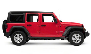 пороги (підніжки бічні) Jeep Wrangler JL (4-дверна версія) фото