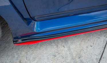 Боковые диффузоры порогов Subaru WRX STI  фото