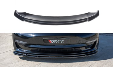 Тюнінг накладка на передній бампер Tesla Model 3 фото