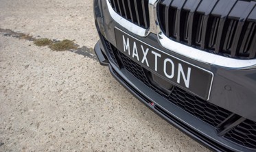 Спойлер переднего бампера BMW 3 G20 M-пакет вер. 2 фото