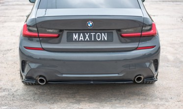 Центральний дифузор заднього бампера BMW 3 G20 M-pack фото