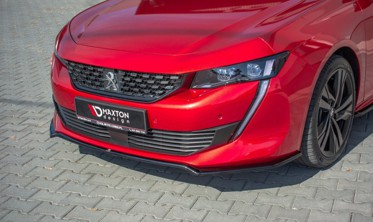 Тюнінговий дифузор переднього бампера Peugeot 508 Mk2 фото