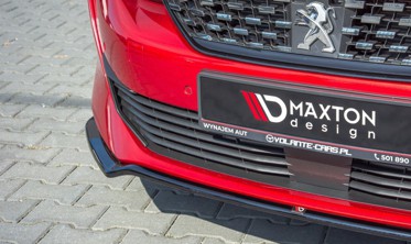 Тюнінговий дифузор переднього бампера Peugeot 508 Mk2 фото