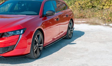 Боковые диффузоры порогов Peugeot 508 Mk2 фото