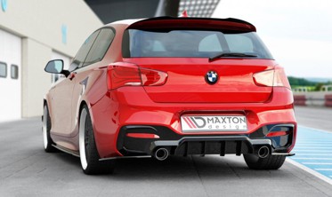 Дифузор заднього бампера BMW 1 F20/F21 рестайл M-Power фото