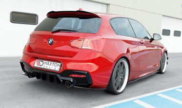 Дифузор заднього бампера BMW 1 F20/F21 рестайл M-Power фото