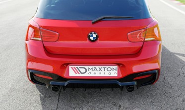 Дифузор заднього бампера BMW 1 F20/F21 рестайл M-Power фото