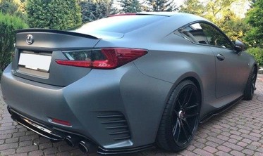 Спойлер на кришку багажника Lexus RC фото