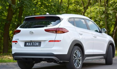 Накладка на спойлер багажника Hyundai Tucson Mk3 рестайл фото