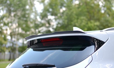 Накладка на спойлер багажника Hyundai Tucson Mk3 рестайл фото