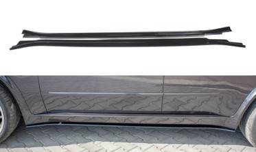 Боковые накладки под пороги BMW X5 E70 рестайл M-pack фото