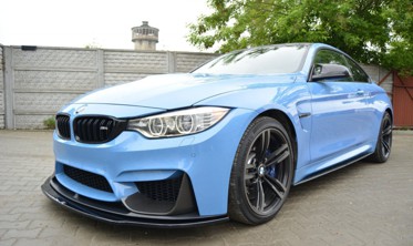 Диффузор переднего бампера BMW M4 F82 M-performance фото