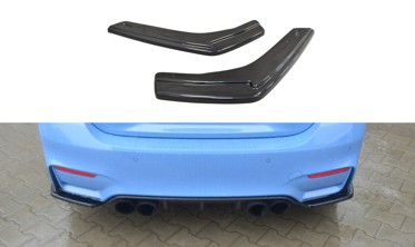 Бічні дифузори заднього бампера BMW M4 F82 фото