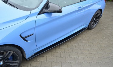 Боковые диффузоры порогов BMW M4 F82  фото