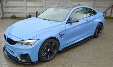 Боковые диффузоры порогов BMW M4 F82  фото