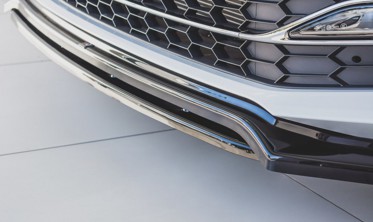 Дифузор переднього бампера Skoda Superb Mk3 FL версія 3 фото