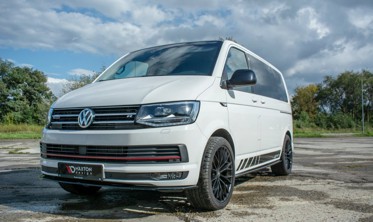 Боковые диффузоры порогов Volkswagen T6 фото