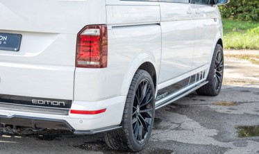 Боковые диффузоры порогов Volkswagen T6 фото