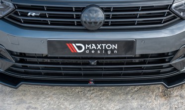 Накладка для тюнинга переднего бампера Volkswagen Passat R-Line B8 верс. 2 фото
