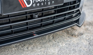 Накладка для тюнинга переднего бампера Volkswagen Passat R-Line B8 верс. 2 фото