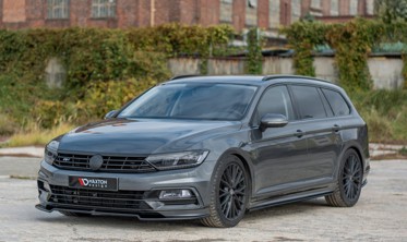 Накладки под пороги Volkswagen Passat B8 версия R-Line фото