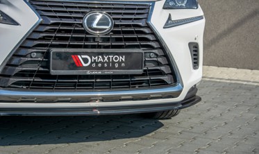 Тюнинг накладка под передний бампер Lexus NX рестайл фото