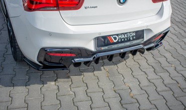 Боковые накладки заднего бампера BMW 1 F20 послерестайл M-power фото