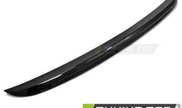 Спойлер кришки багажника BMW E60 стиль M5 чорний глянсовий фото