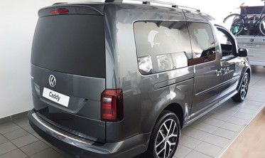 защитная накладка на бампер с загибом Volkswagen Caddy фото
