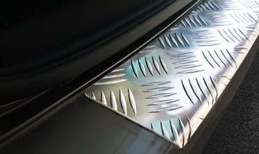 защитная накладка на бампер Volkswagen Transporter T6 ляда фото