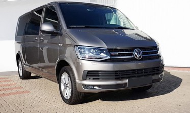 защитная накладка на бампер Volkswagen Transporter T6 ляда фото