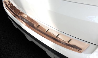 захисна накладка на бампер BMW X5 IV G-05 M-PAKIET сталь + карбон фото
