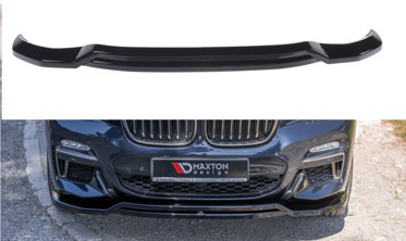 Тюнінговий дифузор переднього бампера BMW X4 M-Pack G02 дорестайл фото