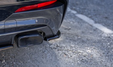 Бічні дифузори заднього бампера BMW X4 M-Pack G02 фото