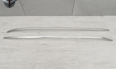 алюминиевые рейлинги на крышу JAGUAR F-PACE серебряные фото