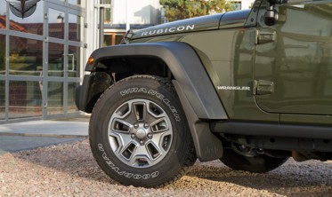комплект брызговиков для Jeep Wrangler фото
