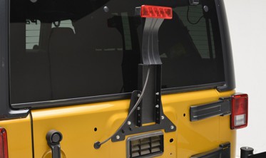 Кріплення сигналу стоп під запаску більшого діаметру JEEP WRANGLER JK фото