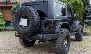 Крепление под запаску большего диаметра JEEP WRANGLER JK / JL фото