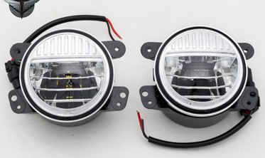 противотуманные передние фары JEEP WRANGLER JK LED фото