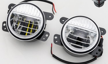 протитуманні передні фари JEEP WRANGLER JK LED фото