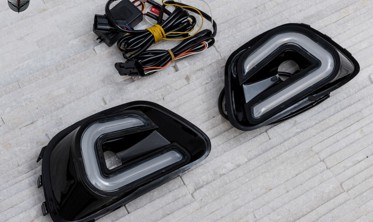 Дневные ходовые огни (DRL) JEEP COMPASS с указателем поворота фото