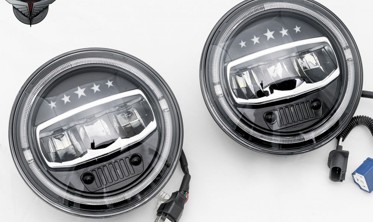 протитуманні світлодіодні ліхтарі JEEP WRANGLER JK модель ARMY фото