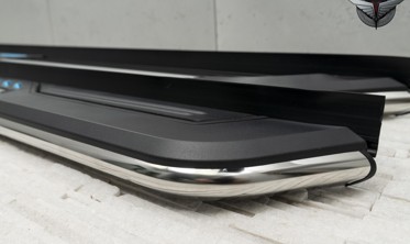 пороги (подножки боковые) JEEP CHEROKEE фото
