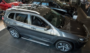 пороги (подножки боковые) JEEP CHEROKEE фото