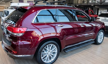 пороги (подножки боковые) Jeep Grand Cherokee фото