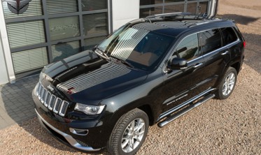 пороги (подножки боковые) Jeep Grand Cherokee фото