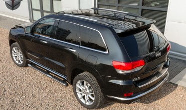 пороги (подножки боковые) Jeep Grand Cherokee фото