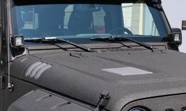 Капот для Jeep Wrangler JK (сталь) фото