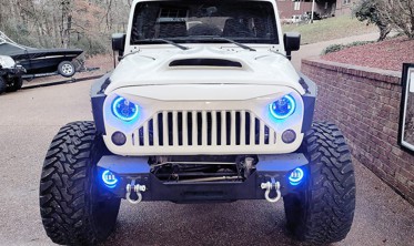 Капот тюнинговый для Jeep Wrangler JK / JKU фото